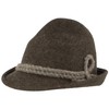 Breiter Original Men's Traditional Hat, Felt Hat, Hiking Hat, Pointed