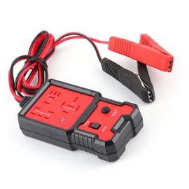 WODHMIEY Probador Electrónico de Relevadores 12V y Comprobador de Batería para Diagnóstico Automotriz, Herramienta Profesional de Prueba de Relevadores