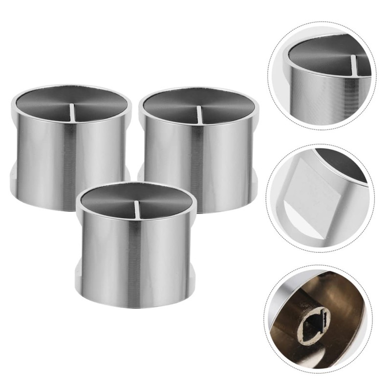 TEHAUX Stove Knob Replacement Button 3pcs Gas Stove Knobs Easy