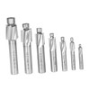 7pcs/set Counterbore Set M3- High Quality High-speed Steel 4 Flutes