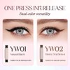 New 90° rotatable winged eyeliner stamp, Double Head wing stamp,gel