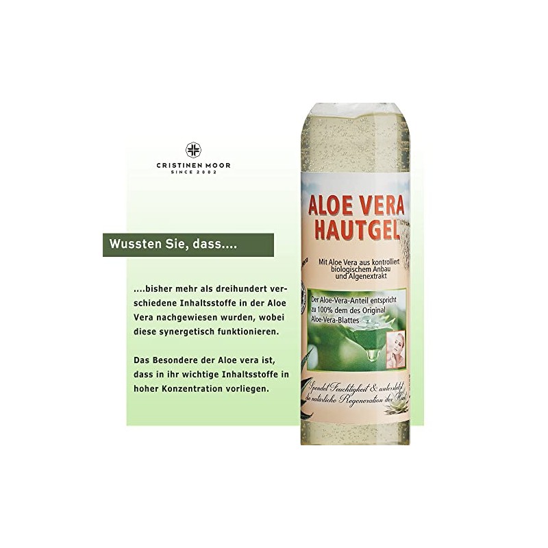CristinenMoor Aloe Vera Hautgel 250 ml