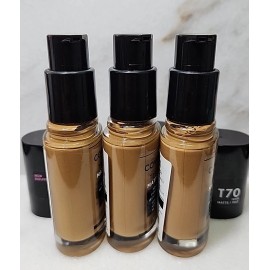 COVERGIRL 3x CoverGirl Trublend Matte Made Foundation T70 Caramel 12hr Oil-Free 1 fl oz