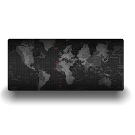 VIDA4U Alfombrilla para Ratón, Tapete Computadora Escritorio 800 * 300 * 3 mm, Alfombrilla de Escritorio para Mouse, Diseño Base de Goma Antideslizante para Computadora/Portátil, Trabajo y Juegos