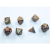chx 20493 - set 7 dadi poliedrici mini - lustrous