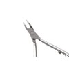 Mundial 735-PR Professional Precision Cuticle Nipper Half Jaw in Stainless