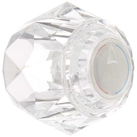Delta Faucet RP21771 Single Clear Handle with Hotel Button and Screw