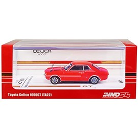 Inno Models 1/64 Toyota Celica 1600 GT (TA22) Red Assembled
