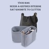 D.DUO Bag Organizer Insert, Tote Purse Insert, Pocket Wallet Divider