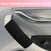 KHGUZ 2PCS Car Grab Handle Cover, Soft Velvet Vehicle Door