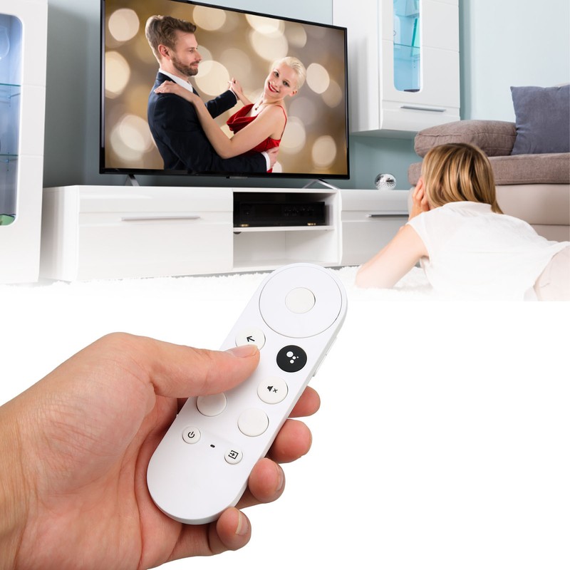 G9N9N Remote Control Replacement for Google Chromecast 4K Snow Streaming