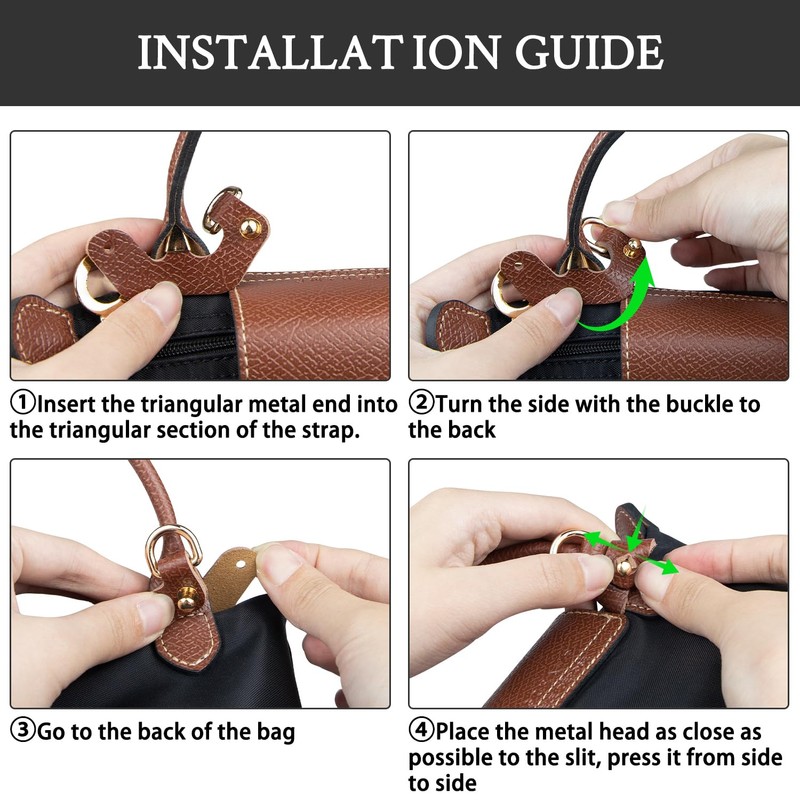 Shoulder Strap for Longchamp Le Pliage Original Mini Bag, Shoulder