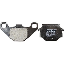 TRW MCB517 Organic Allround Brake Pad Set for Malaguti F-10 1992 - Front Axle and Other Motorcycles