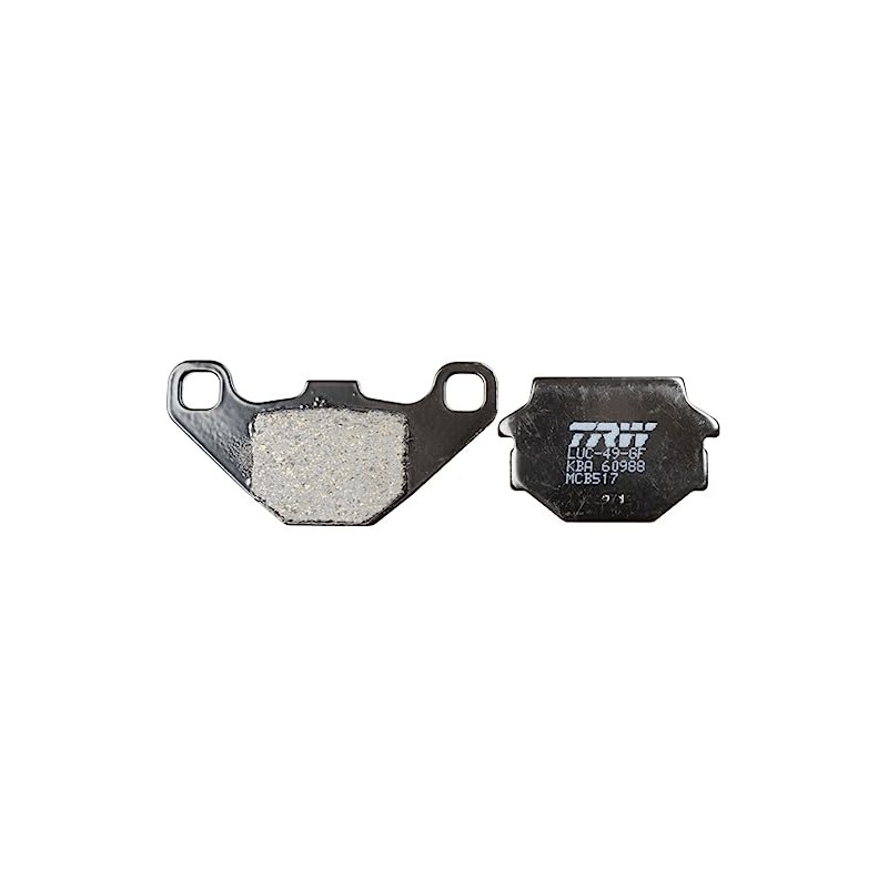 TRW MCB517 Organic Allround Brake Pad Set for Malaguti F-10