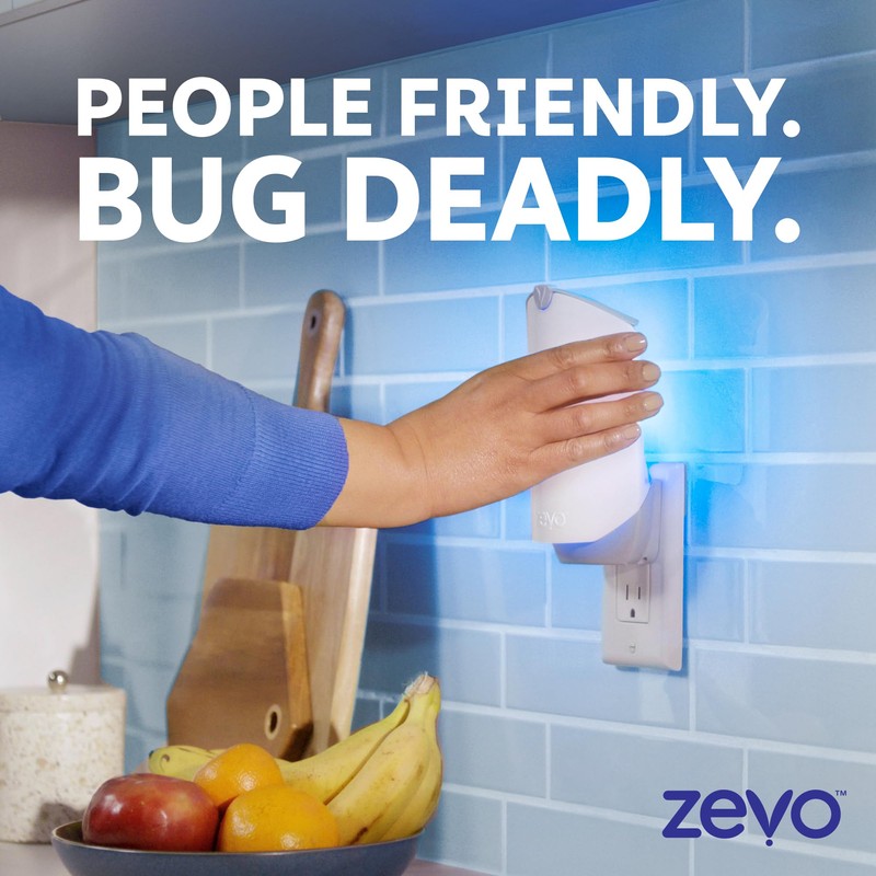 Zevo Flying Insect Trap for Fruit Flies & Gnats, 1