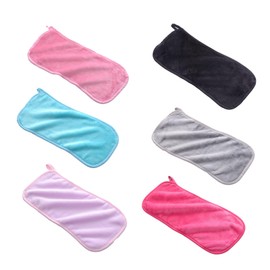 6 Pieces Makeup Remover Cloths Makeup Towel Microfibre Face Cleansing Cloths Removes Makeup Instantly
