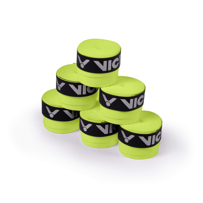 BONMAC Victor Over Grip Tour Grip Tape (Yellow, Pack of