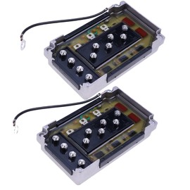 2pcs CDI Module Switch Box Replacement for 50-275 HP Mercury Outboard Motor 332-7778 332-7778A12 Power Pack Switchbox