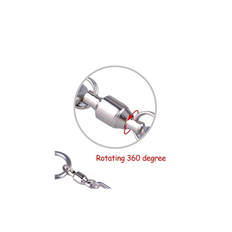 WorldaWhirl Whirligig Wind Spinner SS Swivel Hook Display Twist Turn