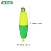 M METERXITY 10-Pack Fishing Bobbers Floats, 96mm EVA Foam Weighted