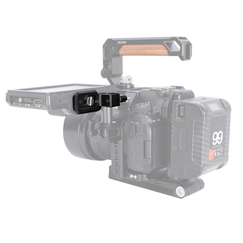 Niceyrig 15MM Single Rod Clamp/Rail Block with Mini Plate