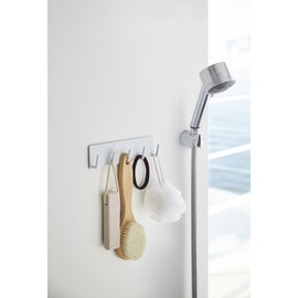 Yamazaki Industries 3271 Magnetic Bathroom Hook, Storage Hook, Tower Collection, White