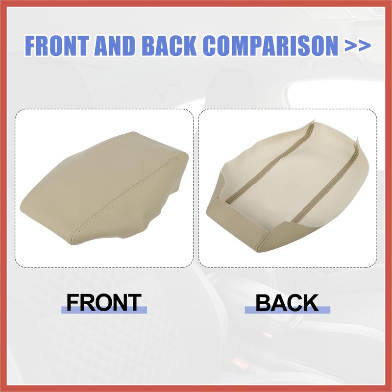 ACROPIX Car Center Console Lid Armrest Seat Box Cover Protector