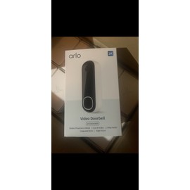 Arlo *New* Arlo Video Doorbell 2K 2 Generation Battery Operated Wired  AVD4001-100NAS