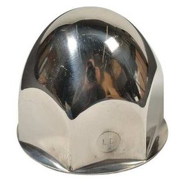 Phoenix Lug Nut Cover, 1 5/8 in, Stainless Steel