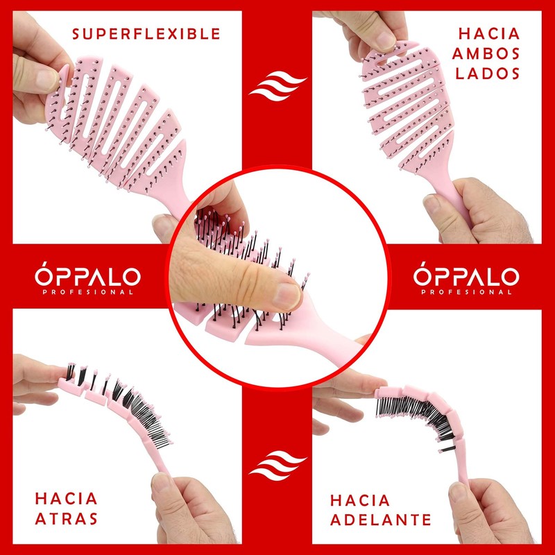 ÓPPALO Superflex No Pull Brush, No Pull Detangler Brush, Special