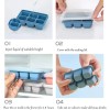 Generic Ice Cube Trays With Lids 3 Pack Mini Silicone