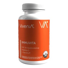 Vivenia Immuvita Vitamina C | Optizinc® | Defensa Inmune