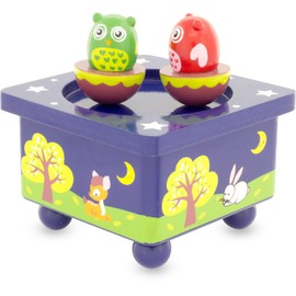 Ulysse 3907 Musical Box Owl, Navy, S