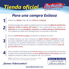 FLEXIMATIC 2486 Taquetes bolsa de taquetes de sujeción de 1/4" (100 piezas por bolsa)