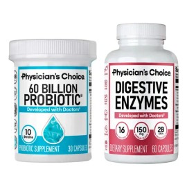 Physician's Choice: Probióticos 60 Mil Millones Y Enzimas