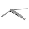 Stainless Steel 3-in-1 Pipe Cleaning Tool, Reamer & Tamper Knife