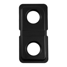 Allstare WB34K10010 Burner Drip Pan Replacement Parts for GE Hotpoint Stove Parts Black Stainless Steel Double Drip Pans WB34K10016 GE Hotpoint Gas Stove Range Catch Pan (Left Side) 1 Pcs