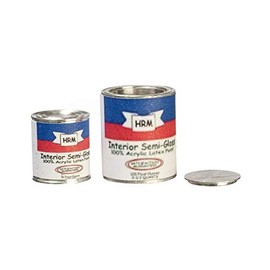 Dolls House Paint Can Tin Set of 2 Miniature Work Tool DIY Shop Accessory 1:12