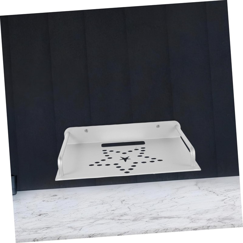 LALAFINA Strong Material Projector Bracket Wall-Mounted Router Storage Space-Saving Easy