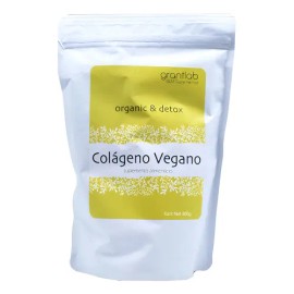 Colágeno Vegano Grantlab 300g Libre Glutén Polvo Nutricional Orgánico                                                                                 