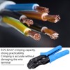 Ratchet Crimp Pliers Terminal Plug Spring High Carbon Steel Quick