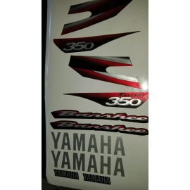 BANSHEE yamaha banshee full graphics decals kit 2003 ... THICK AND HIGH GLOSS