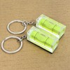 SIZIKJXGHWYI 2Pcs Magnetic Bubble Levels 15x15x40mm Key Ring Style Magnet
