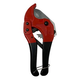 Prolinemax Ratchet-Type Pipe and PVC Cutter, One-Hand Fast Pipe Cutting Tool, for Cutting 1-5/8"