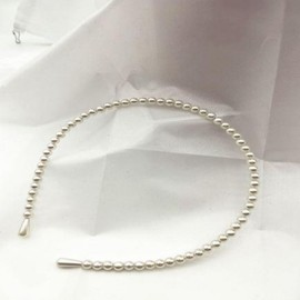 Clean pearl headband white pearl decoration 3ea