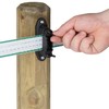 VOSS.farming Electric Fence Corner & Line Insulator for Tape Up