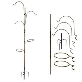 Yard Butler Yard Tree - Beautiful Home Decor for Garden, Lawn, or Indoors - Perfect for Hanging Plants, Bird Feeders, Laterns, or Wind Chimes - Sturdy Spike Base Mount