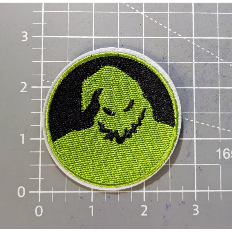 Unbranded Oogie Boogie Nightmare Before Christmas Patch Horror Embroidered Iron