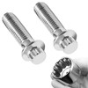 VPZMT M10x1.5 Metric Front Brake Caliper Bolts for Harley Sportster