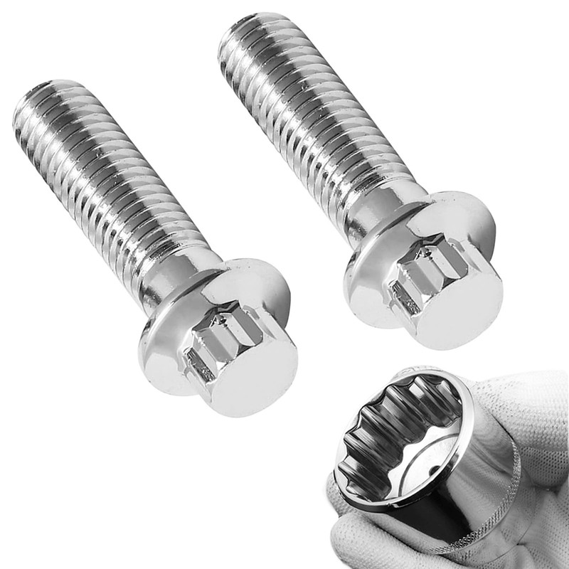 VPZMT M10x1.5 Metric Front Brake Caliper Bolts for Harley Sportster